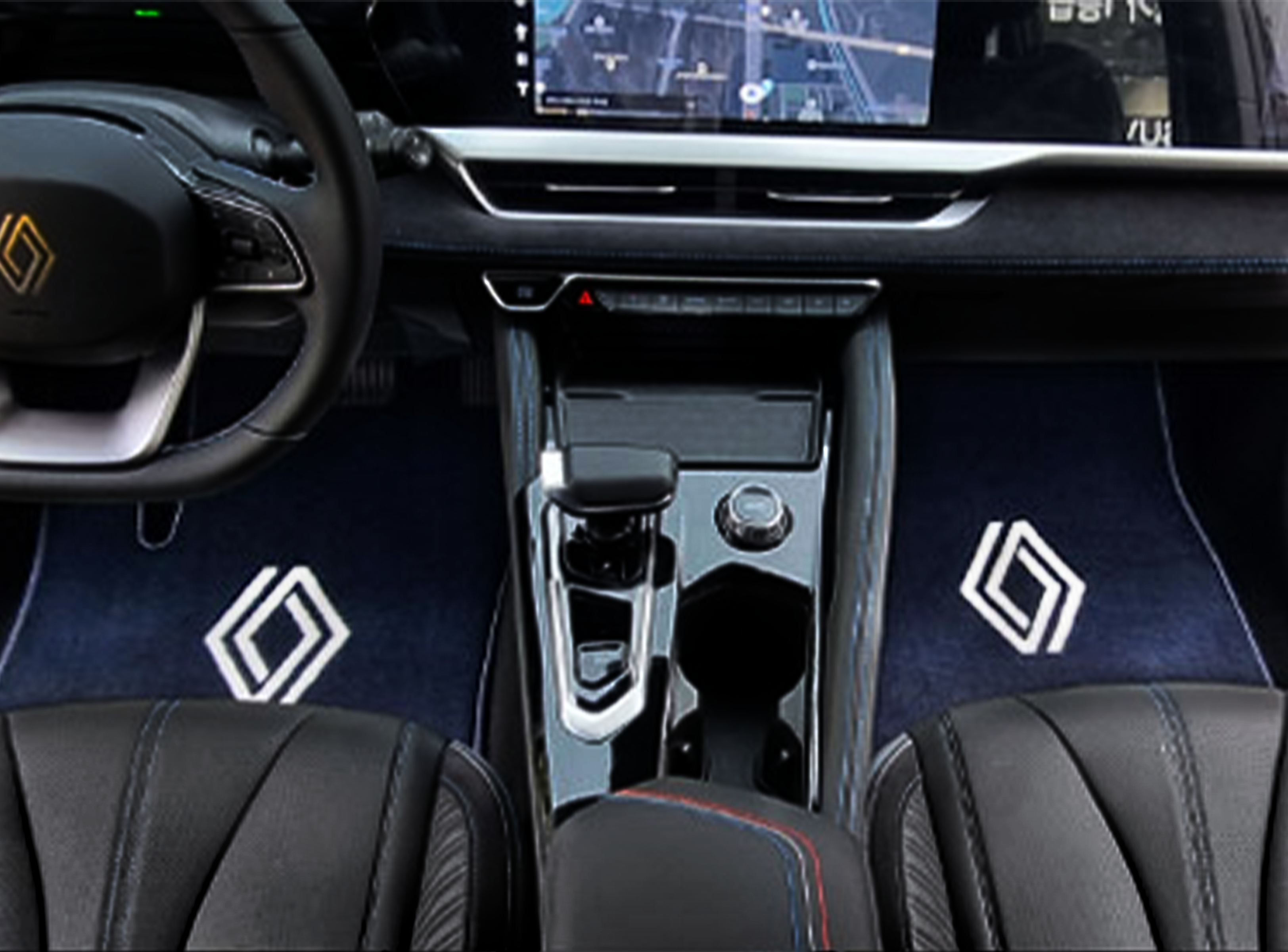 ★온라인전용★ 카펫 카매트 네이비 [그랑 콜레오스 GRAND KOLEOS]