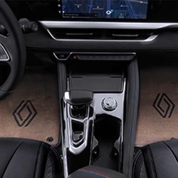 ★온라인전용★ 카펫 카매트 브라운 [그랑 콜레오스 GRAND KOLEOS]