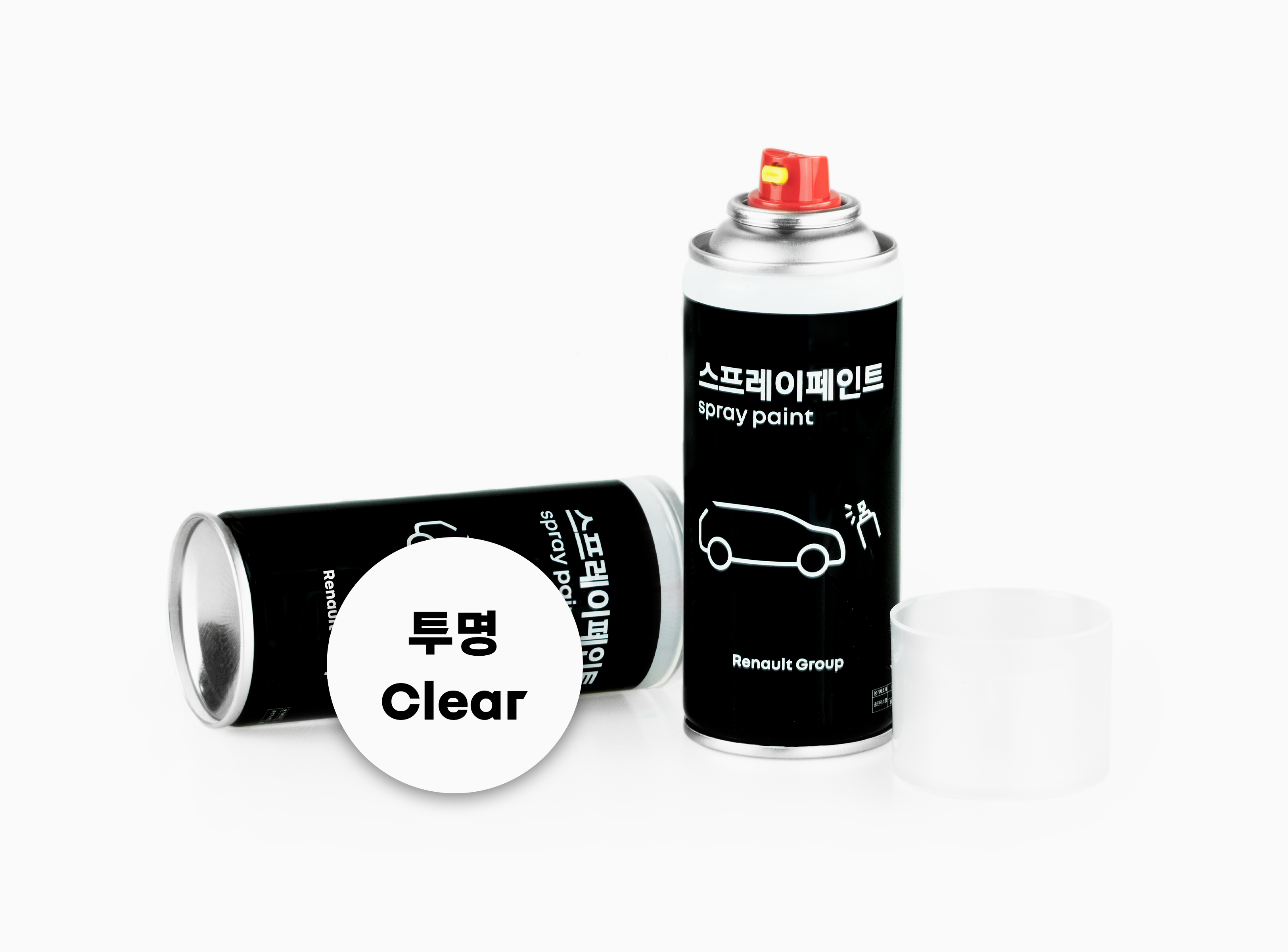 르노 스프레이 페인트 투명(Clear)