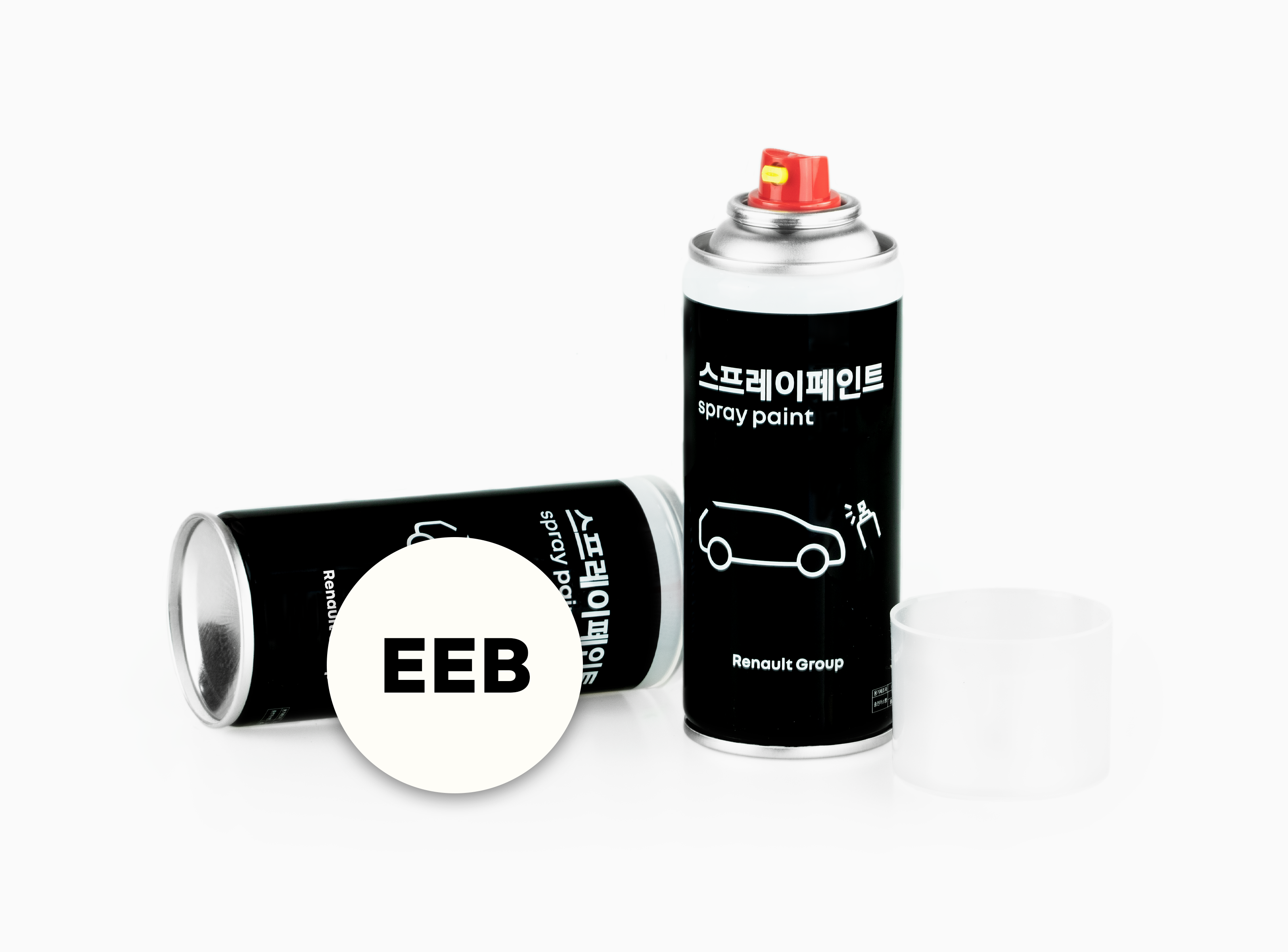르노 스프레이 페인트 EEB (백진주색)