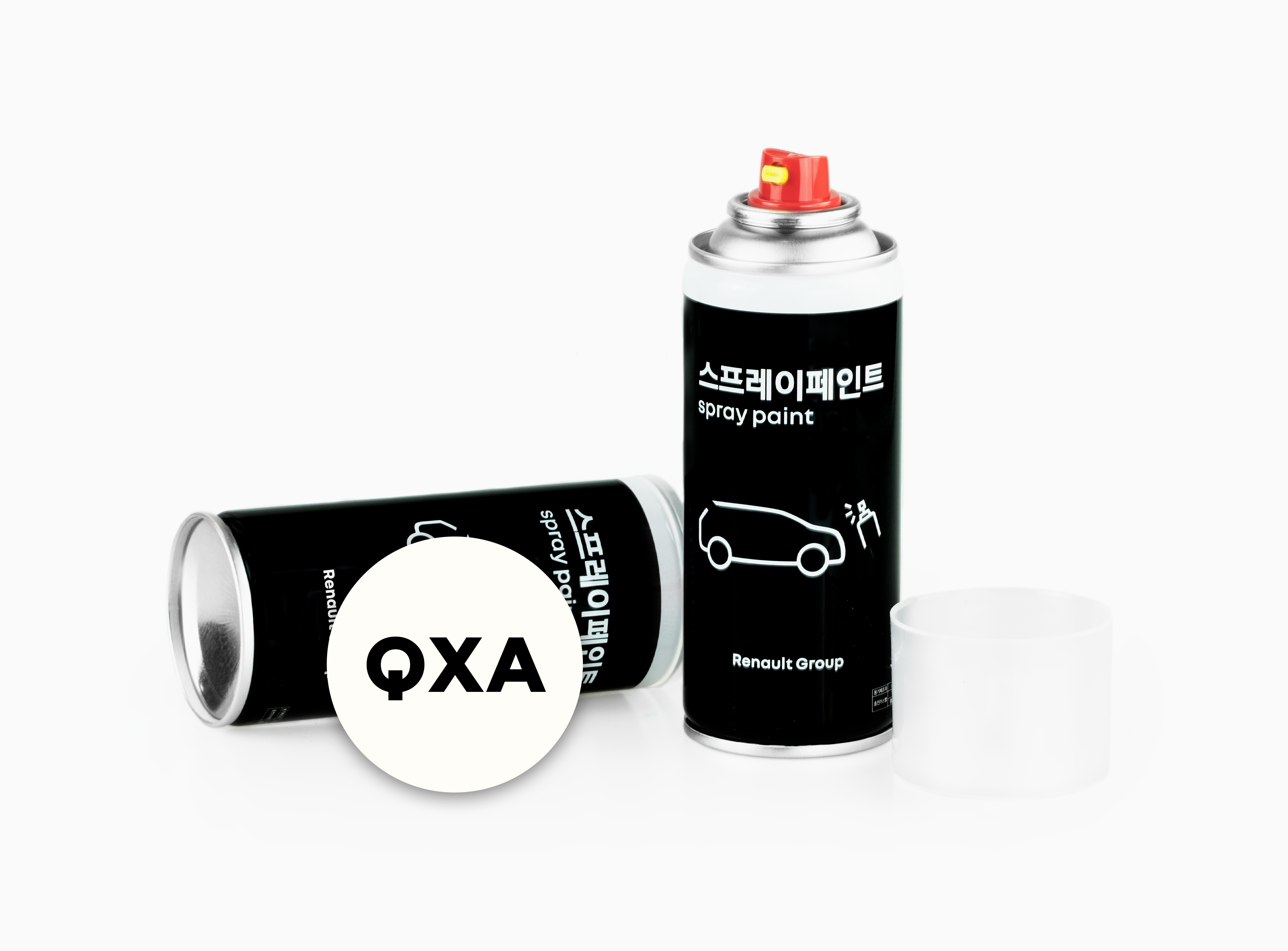 르노 스프레이 페인트 QXA (비안코 펄)