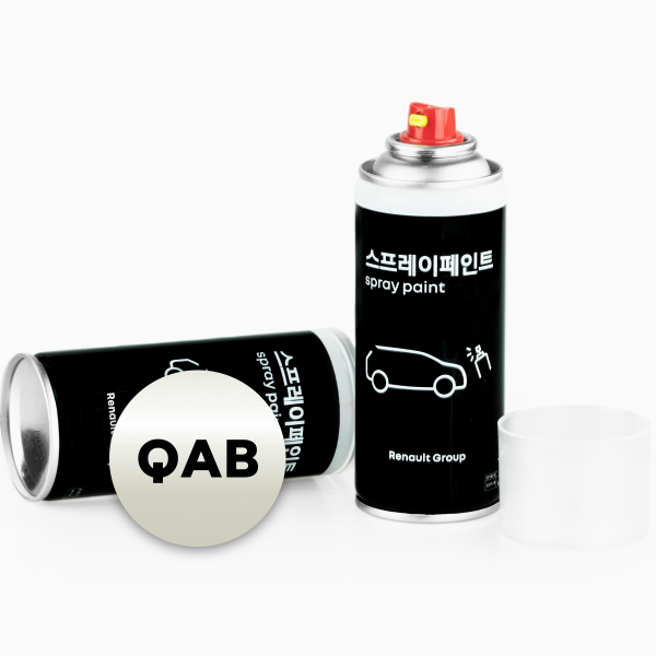 르노 스프레이 페인트 QAB (닛산화이트 펄)