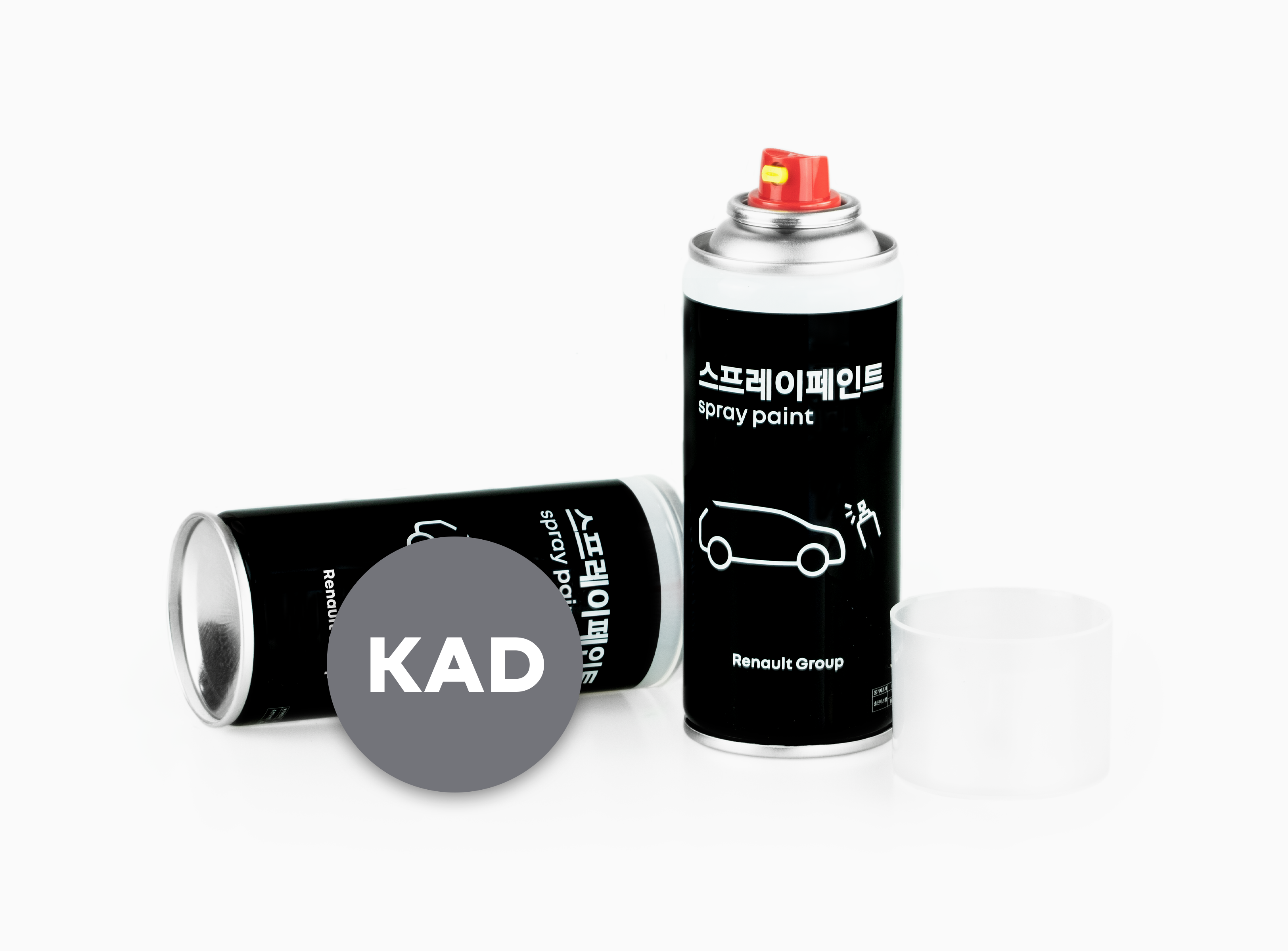 르노 스프레이 페인트 KAD (어반 그레이)