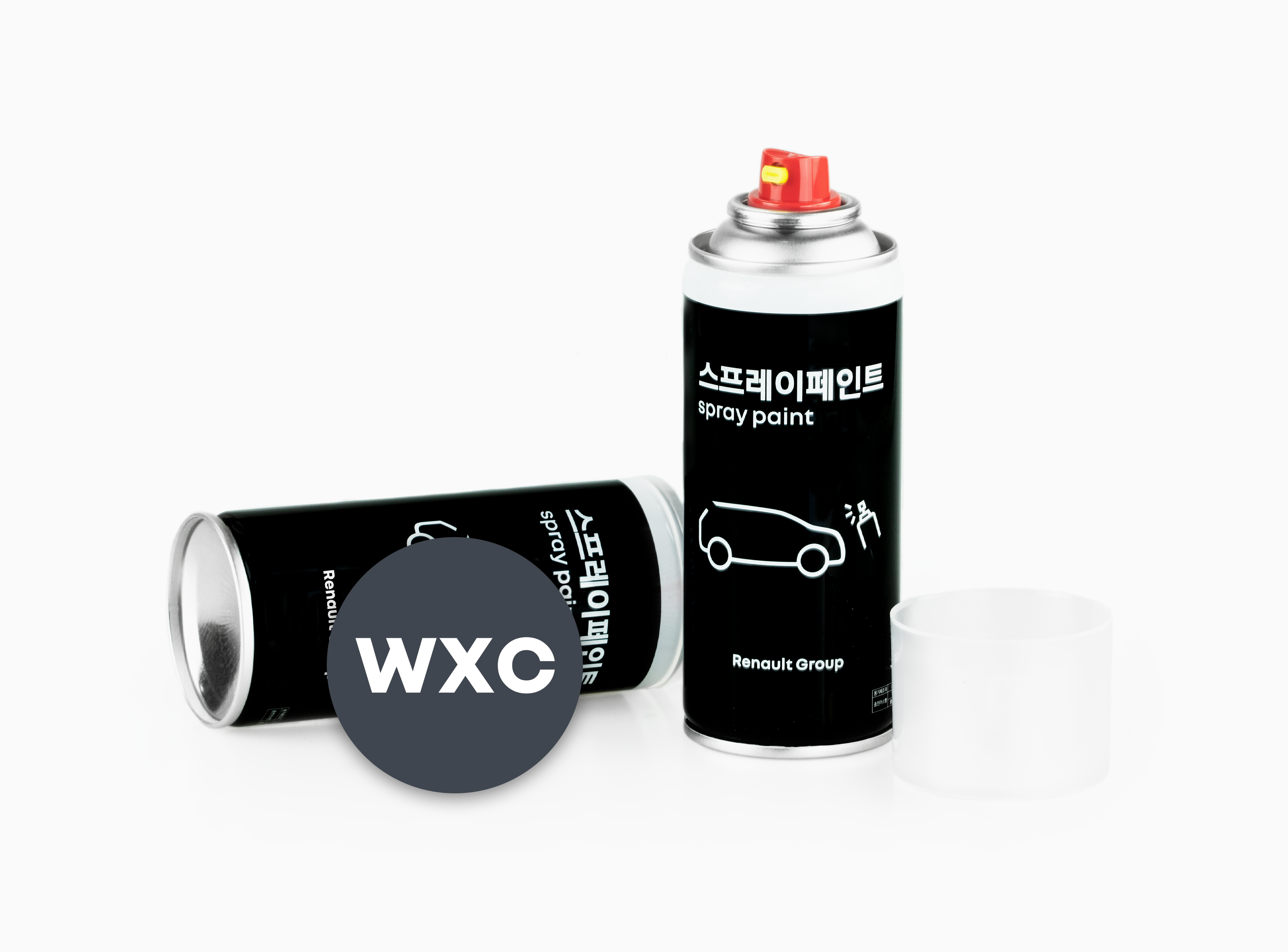 르노 스프레이 페인트 WXC (마르스 그레이)