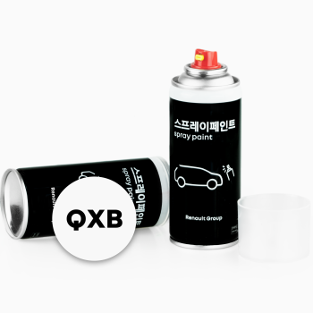 르노 스프레이 페인트 QXB (솔리드 화이트)